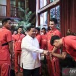 Presiden Prabowo Subianto Rayakan Kemenangan Timnas Indonesia atas China dengan Makan Bersama