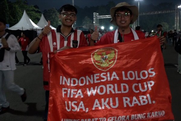 Optimis Menyongsong Kemenangan, Suporter Percaya Skuad Garuda Dapat Kalahkan Timnas China - ANTARA News